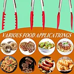 silicone  Cooking Tongs